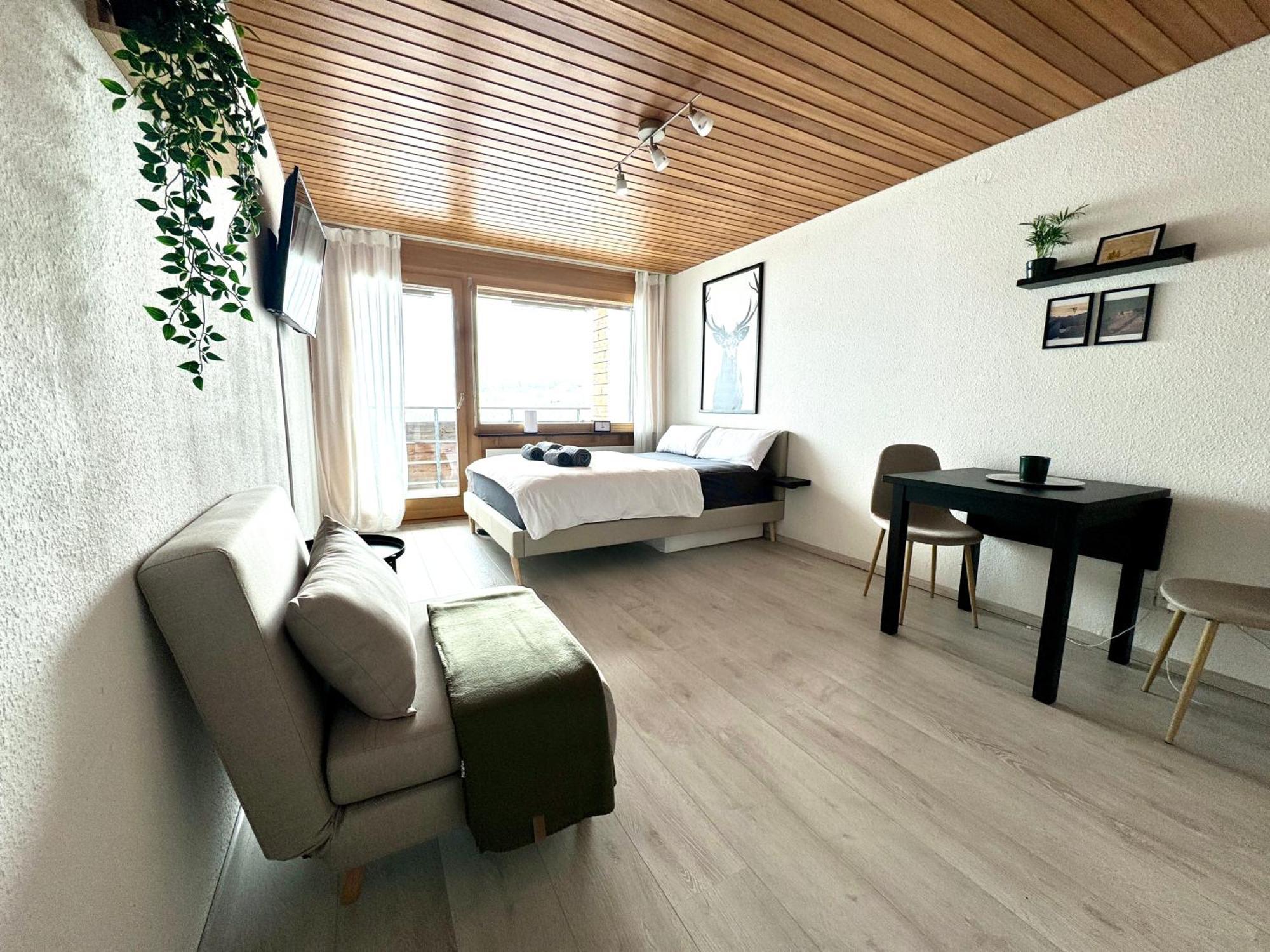 Studio Mit See- Und Bergblick Laax Eksteriør bilde